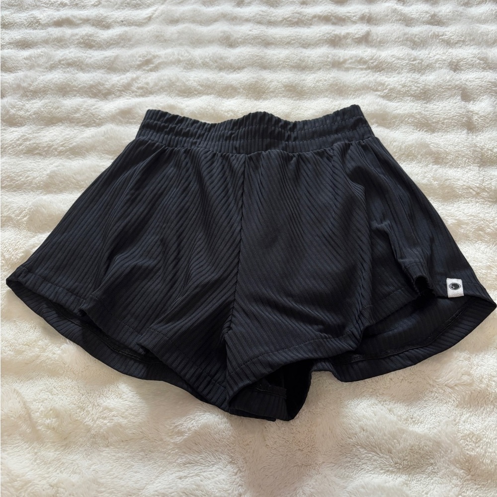 Women's Black Athletic Shorts